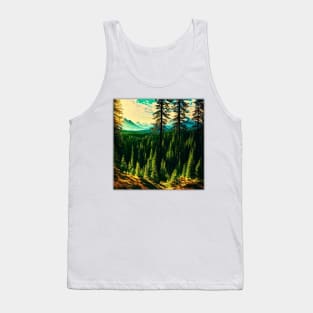 Branch Beautiful Forest Tank Top